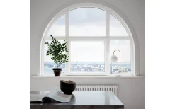 Bellagio Bordslampa 60cm Mässing/Vit