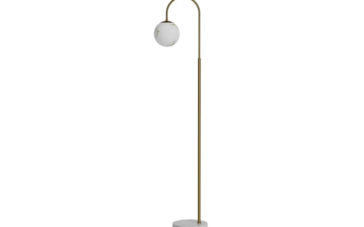 Bellagio Golvlampa 163cm Mässing/Vit