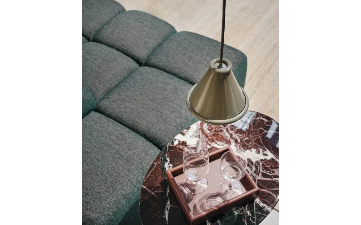 Belle Fönsterlampa Ø15cm Moss Grey