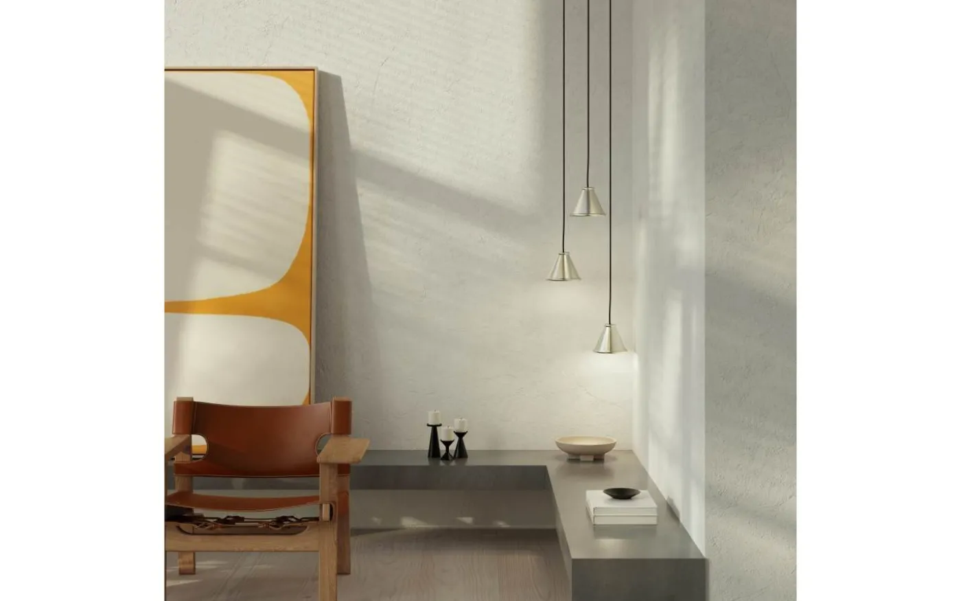 Belle Fönsterlampa Ø15cm Slipad Aluminium