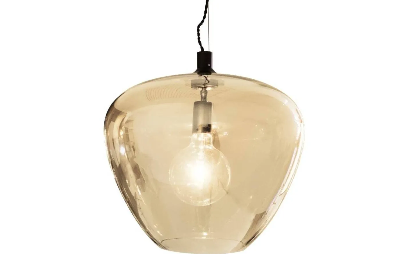 Bellissimo Grande Taklampa 40cm Amber