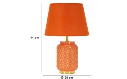 Bello Bordslampa 44cm Orange