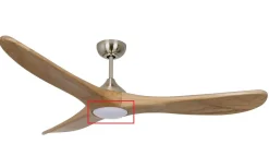 Belysning till Taurus Takfläkt LED 3000K 20W