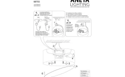 Bendir Plafond 38cm Vit