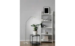 Bergamo Golvlampa LED i borstat stål