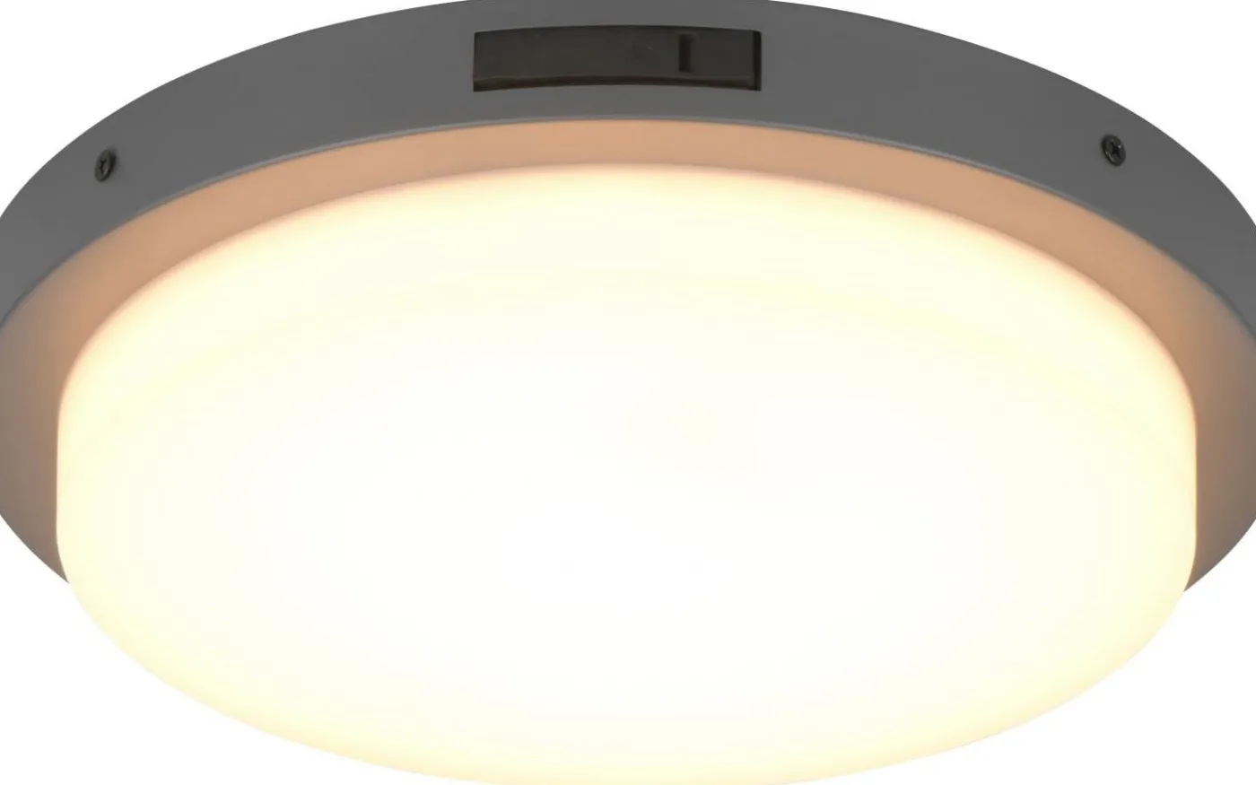 Bermejo Plafond LED 30cm antracit IP54