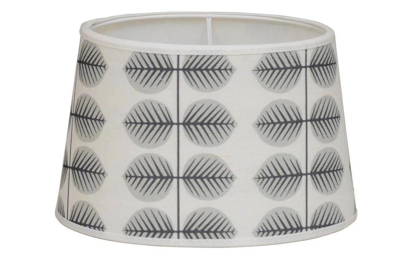 Berså Oval Lampskärm 25cm Grå Stig Lindberg