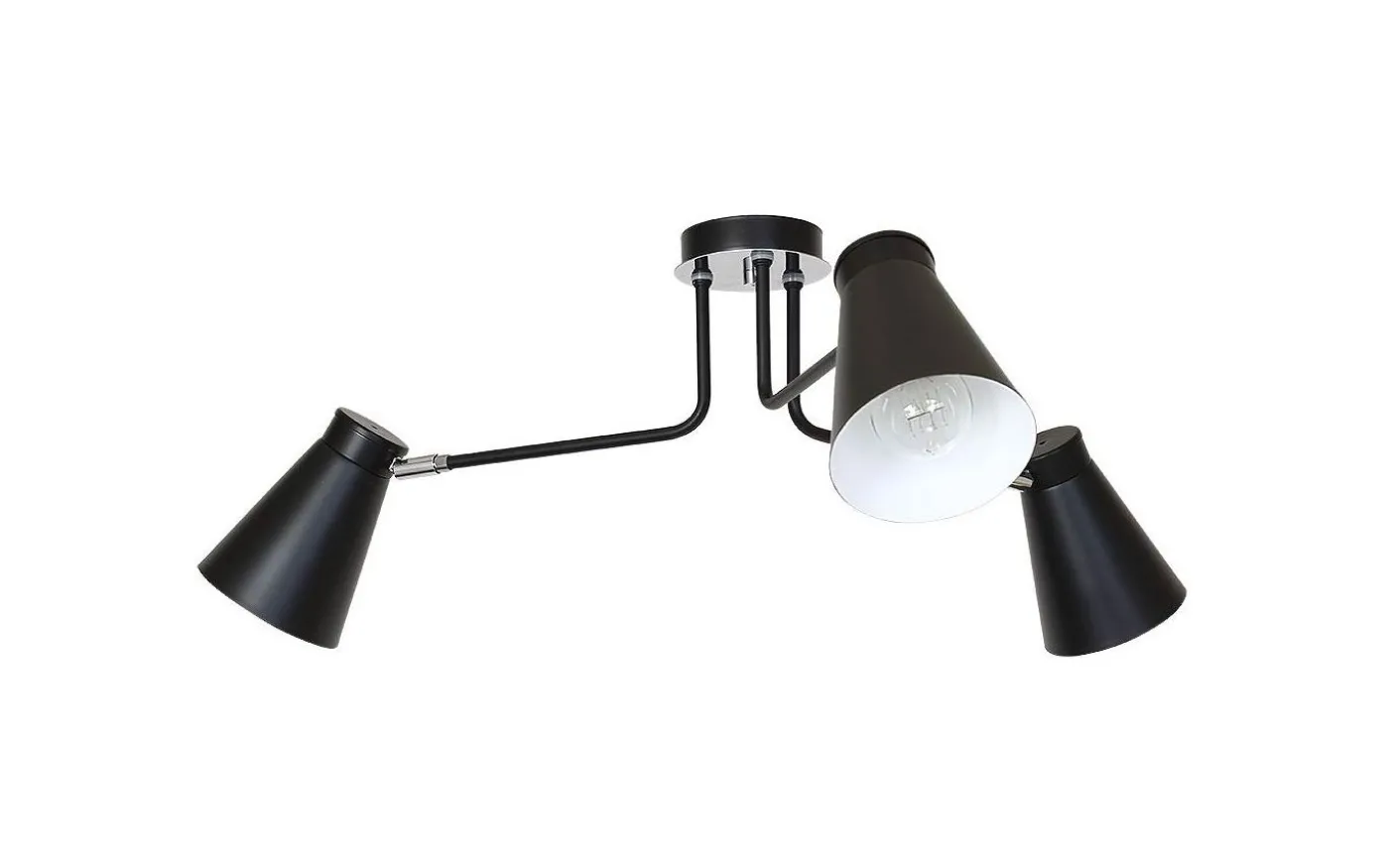 Bevan Taklampa 84cm Svart