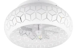 Bidar Takfläkt 50cm 3xE27 matt vit