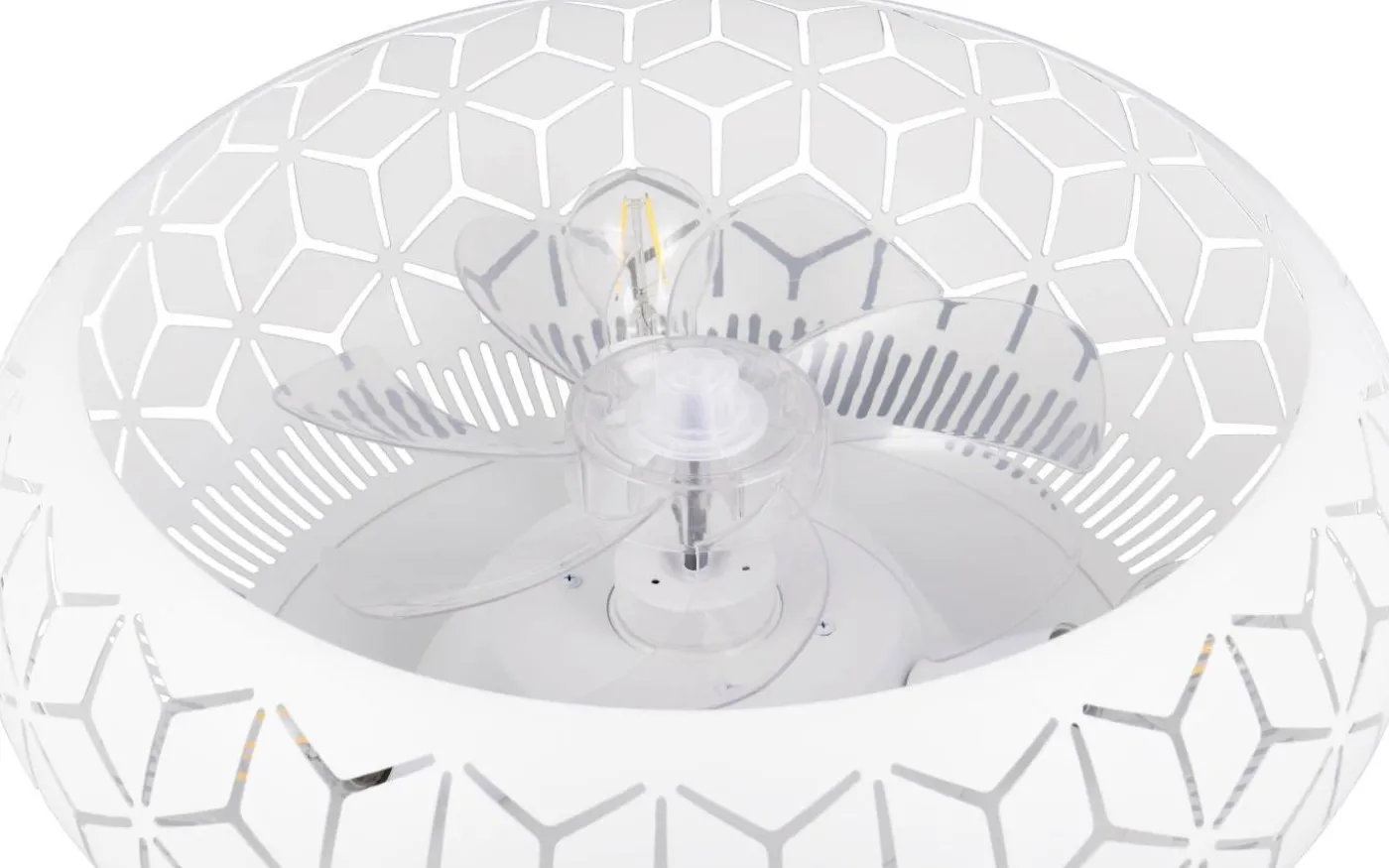 Bidar Takfläkt 50cm 3xE27 matt vit