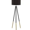Bidford Golvlampa 154cm Brun/Cappuccino-Guld