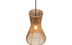 Bijou Fönsterlampa 20cm E27 brun/pappersgarn
