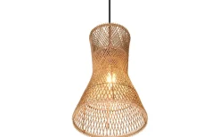 Bijou Fönsterlampa 20cm E27 brun/pappersgarn
