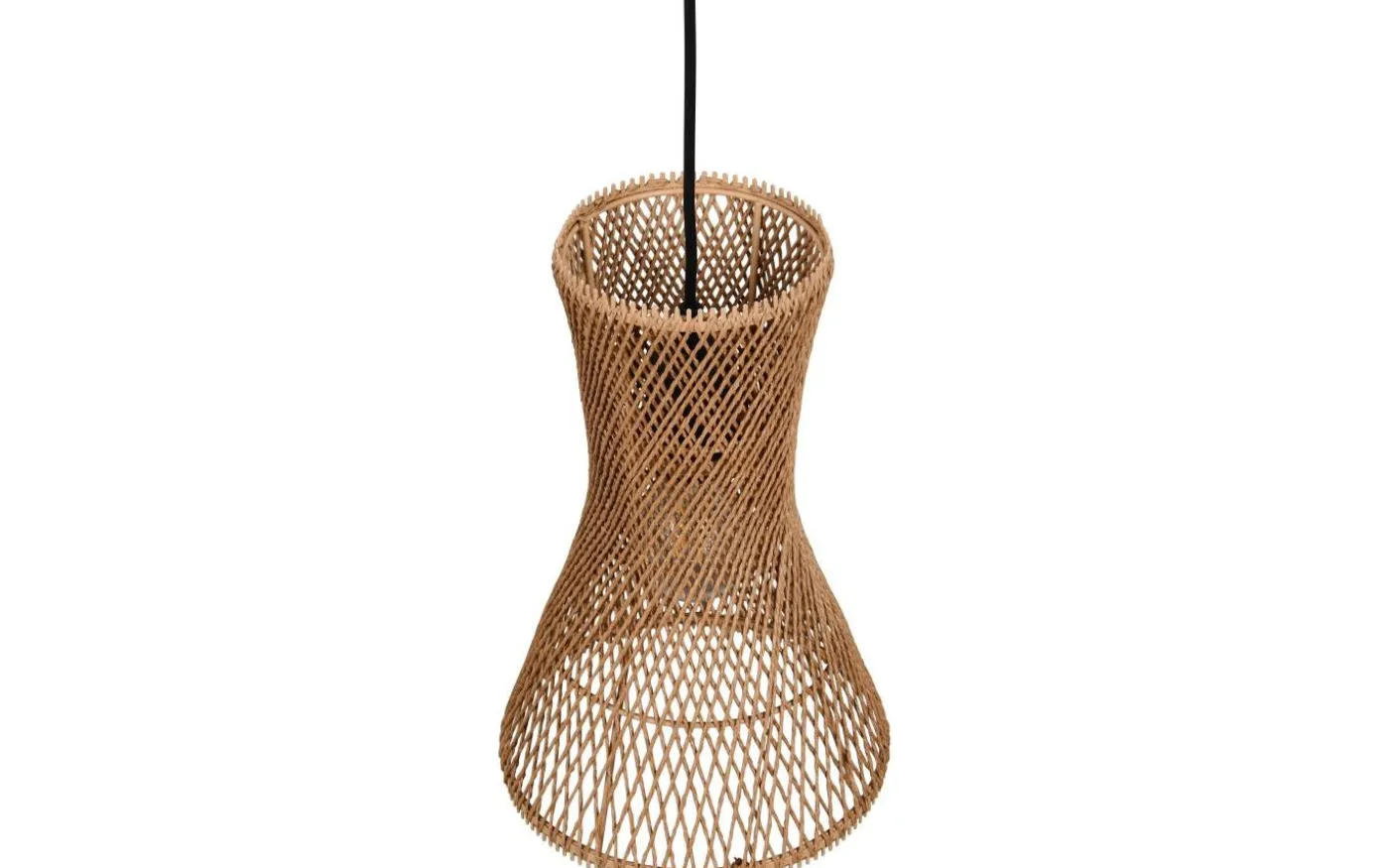 Bijou Fönsterlampa 20cm E27 brun/pappersgarn