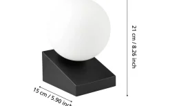 Bilbana Bordslampa 20cm Svart