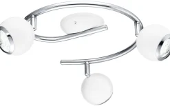 Bimeda Takspotlight 29cm GU10 LED 3000K 3x2,8W Vit