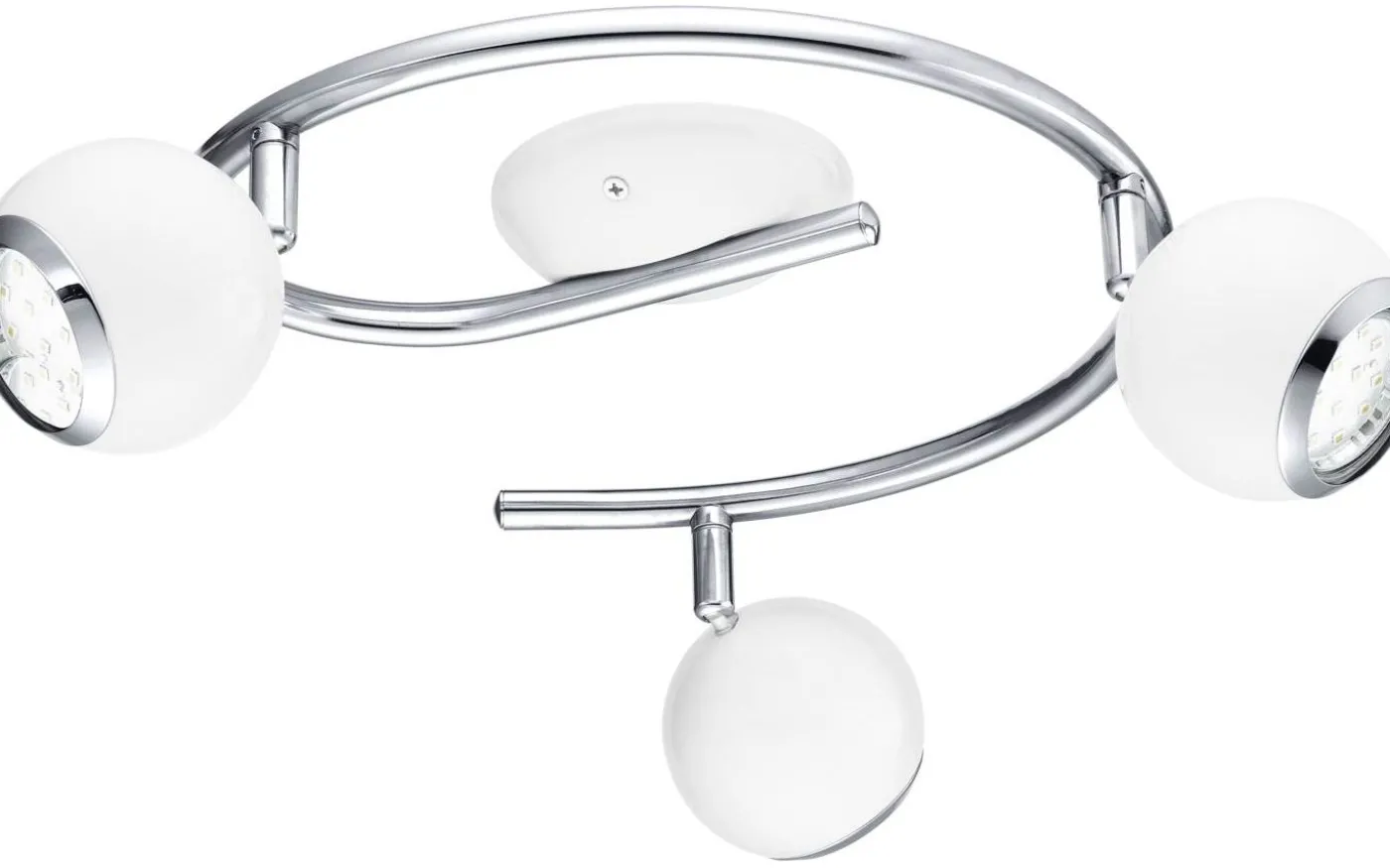 Bimeda Takspotlight 29cm GU10 LED 3000K 3x2,8W Vit