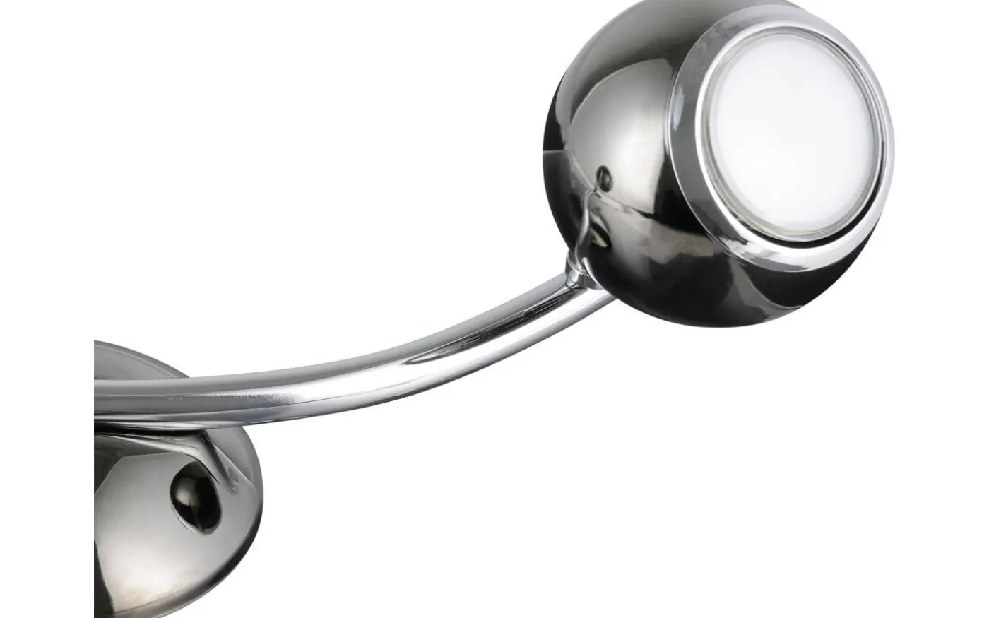 Bimeda Takspotlight 37cm GU10 LED 3000K 2x2,8W Nickel