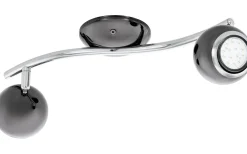 Bimeda Takspotlight 37cm GU10 LED 3000K 2x2,8W Nickel