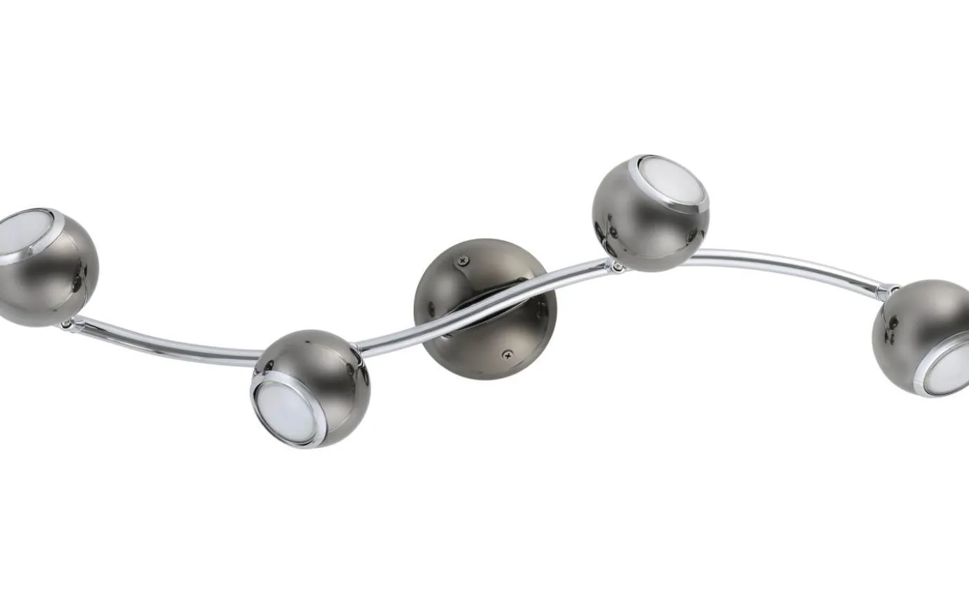 Bimeda Takspotlight 64cm GU10 LED 3000K 4x2,8W Nickel