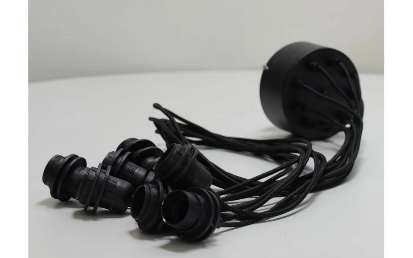 Bistro Takupphäng 9x1,5m Svart