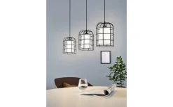 Bittams Taklampa 89cm 3L Svart/Vit