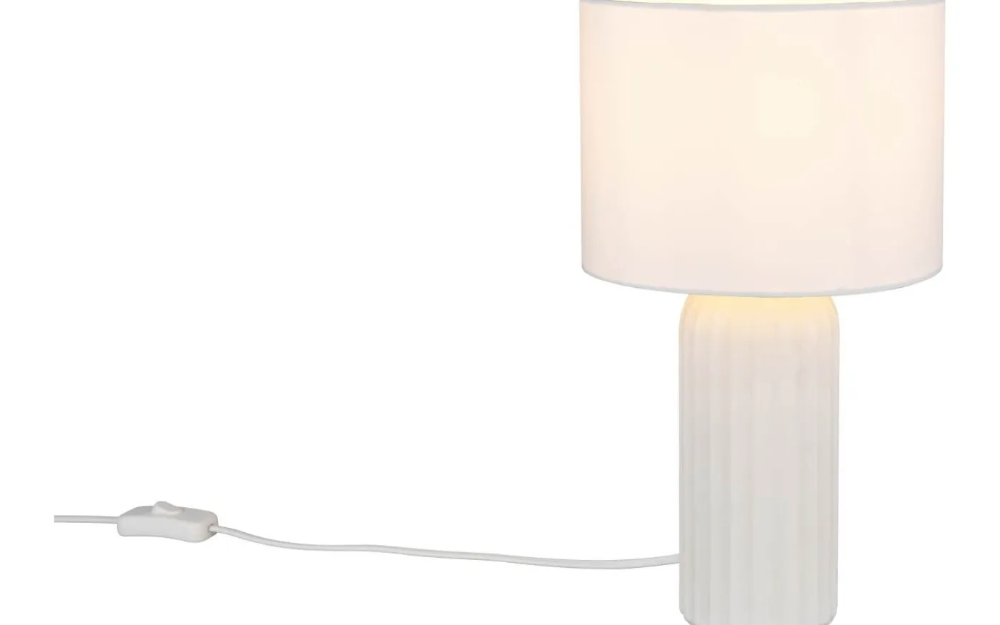 Blair Bordslampa 36cm E27 mattvit