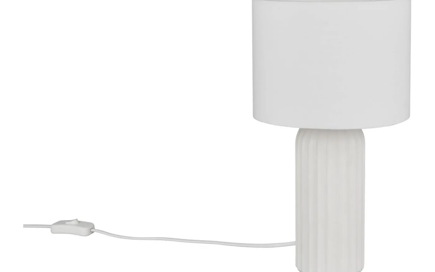 Blair Bordslampa 36cm E27 mattvit