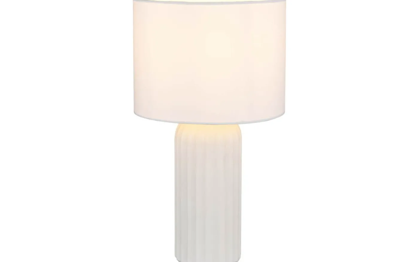 Blair Bordslampa 36cm E27 mattvit