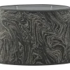 Blakesley Lampskärm Oval 25cm Mörkgrå