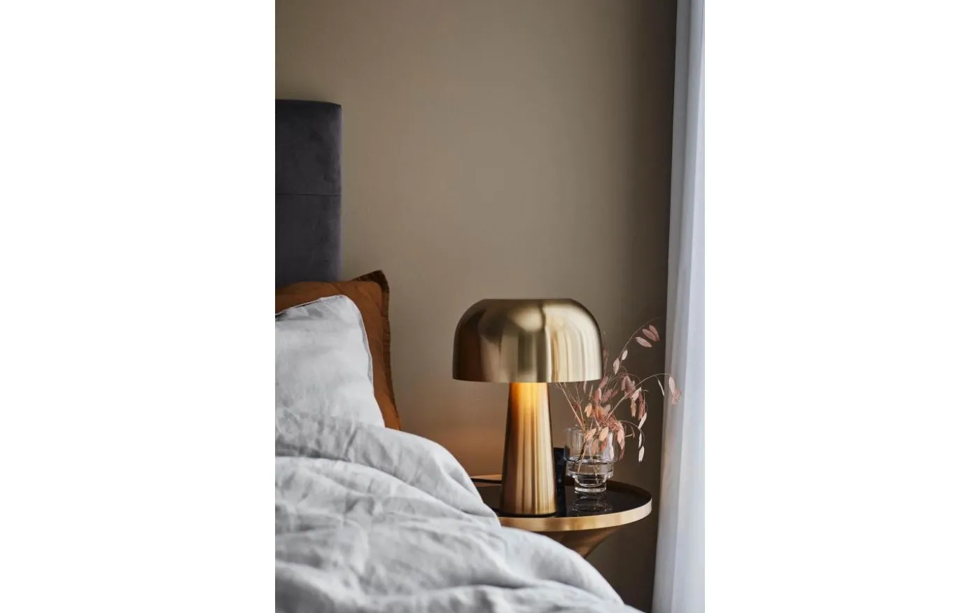 Blanca Bordslampa 36cm Mässing