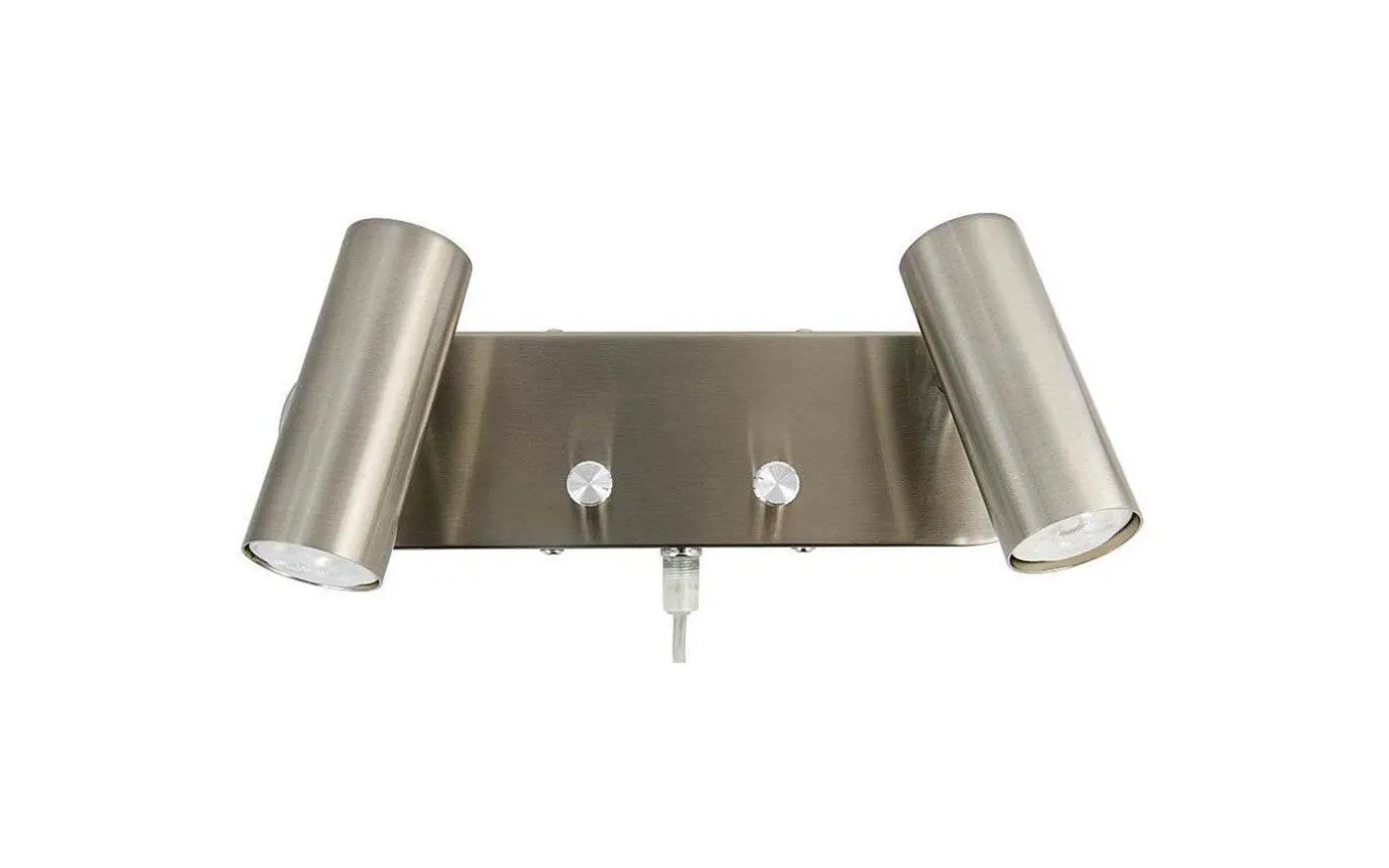 Blizz Vägglampa 2xGU10 Mini 26cm Satin