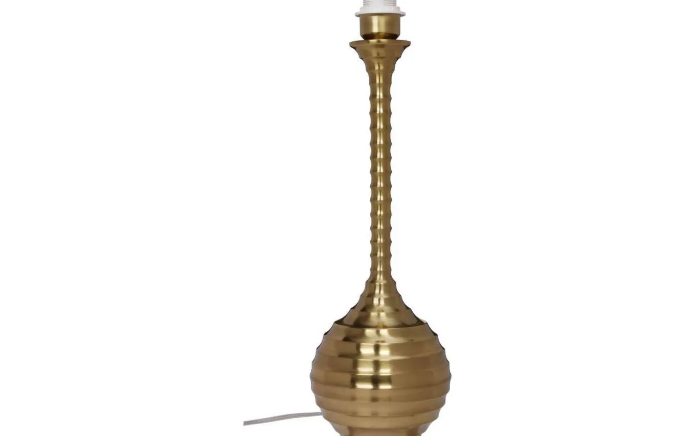 Boaz Lampfot 51cm Borstad Mässing