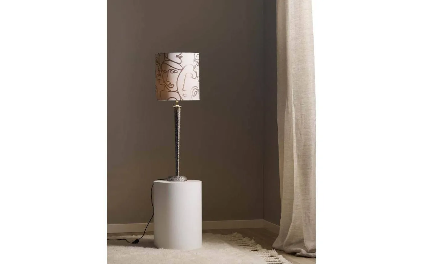 Bob Lampfot 61cm Silver