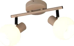 Boba Vägglampa 2-delad E14 varmbeige