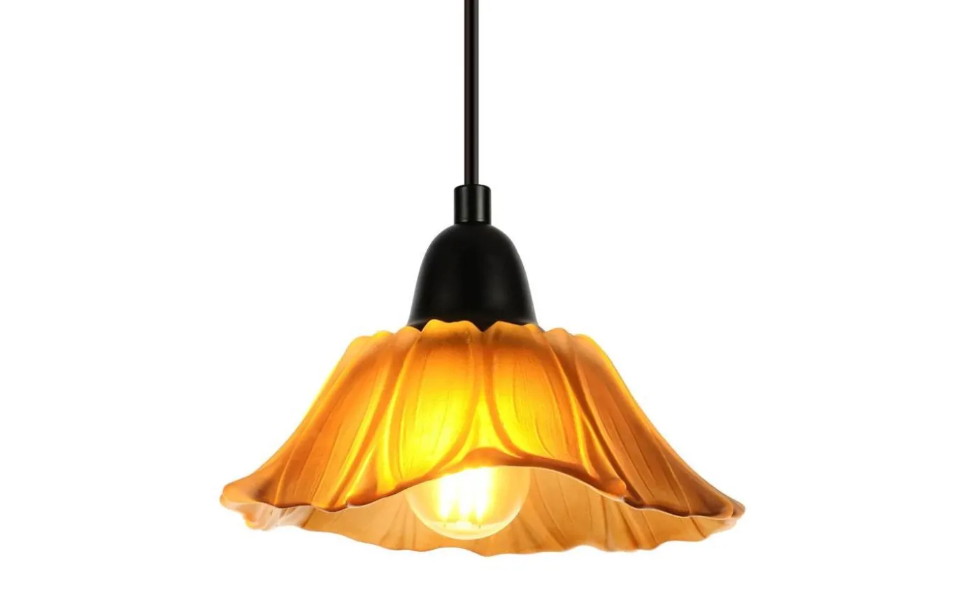 Bobby Fönsterlampa 18cm Amber