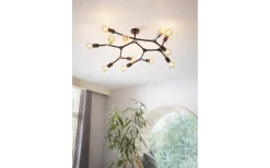 Bocadella Plafond 92cm Svart