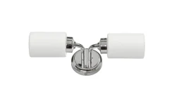 Boda 2L Vägglampa Krom IP44