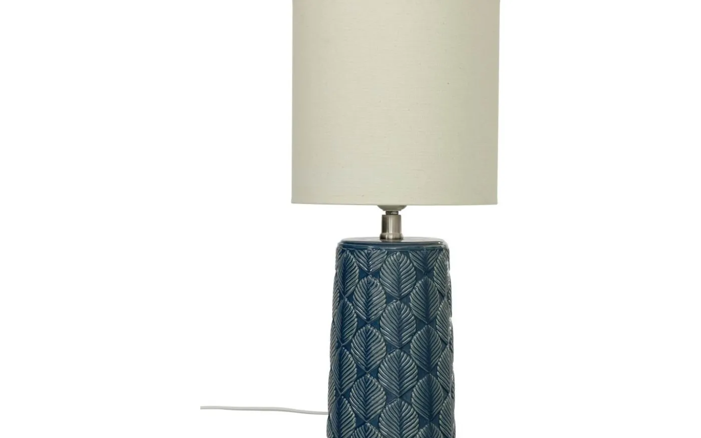 Bodil Bordslampa 45cm Blå/Naturvit
