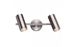 Bogard II Takspotlight Matt nickel LED 2x5W 3000K