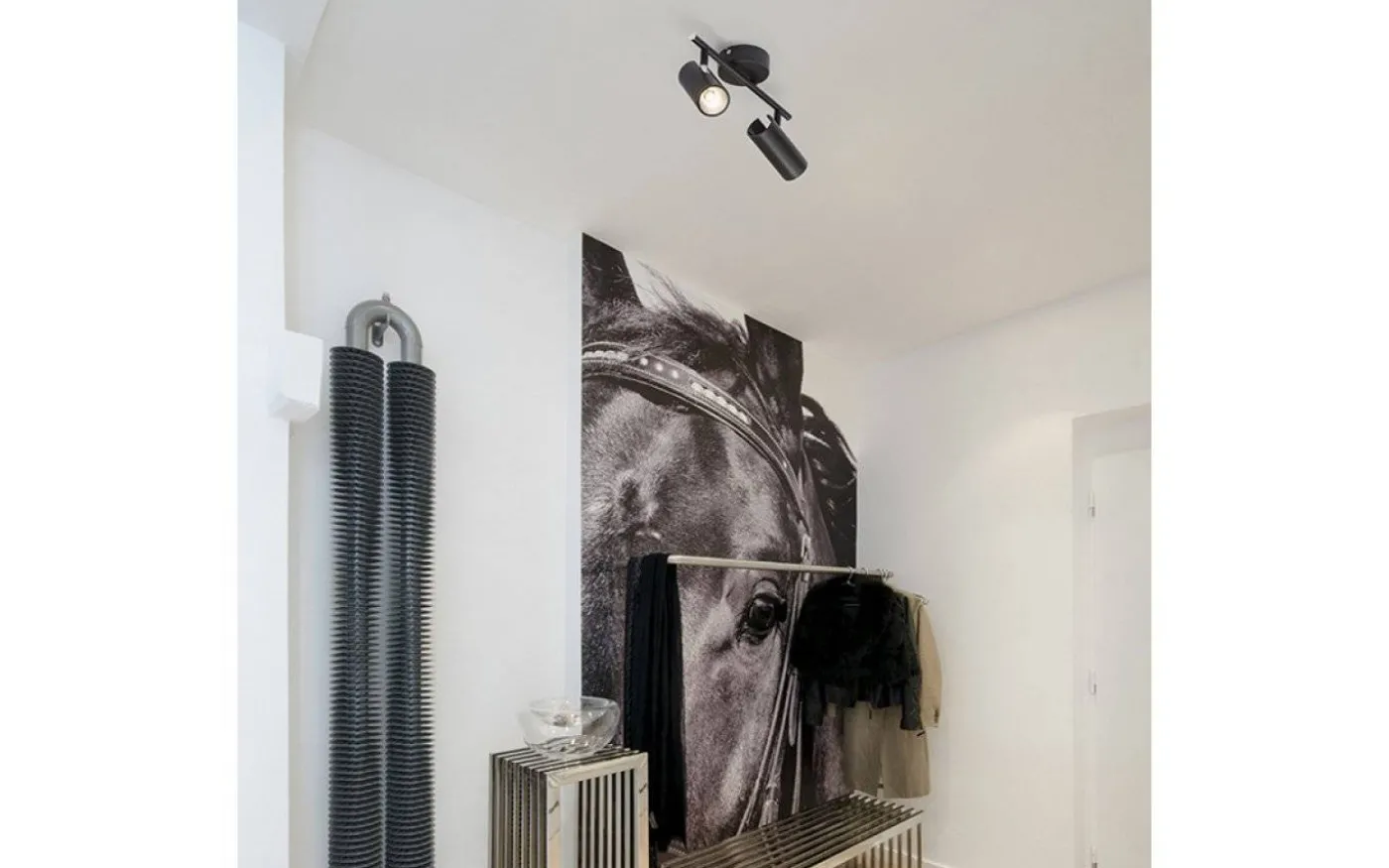 Bogard II Takspotlight Matt svart LED 2x5W 3000K