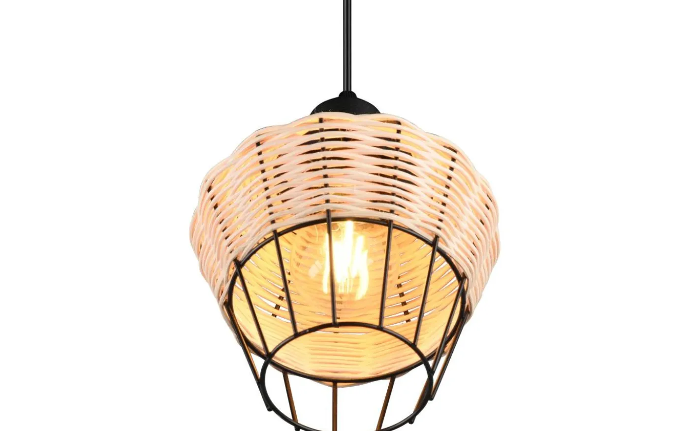 Borka Fönsterlampa 17cm E27 naturfärg/rotting