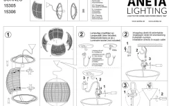 Borneo Taklampa 50cm Natur