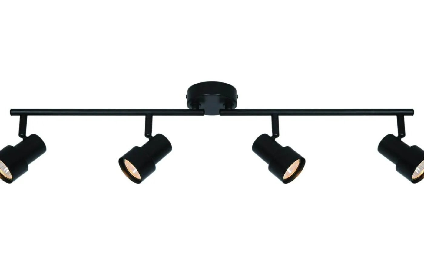 Boston Takspotlight 71cm Svart