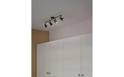 Boston Takspotlight 71cm Svart