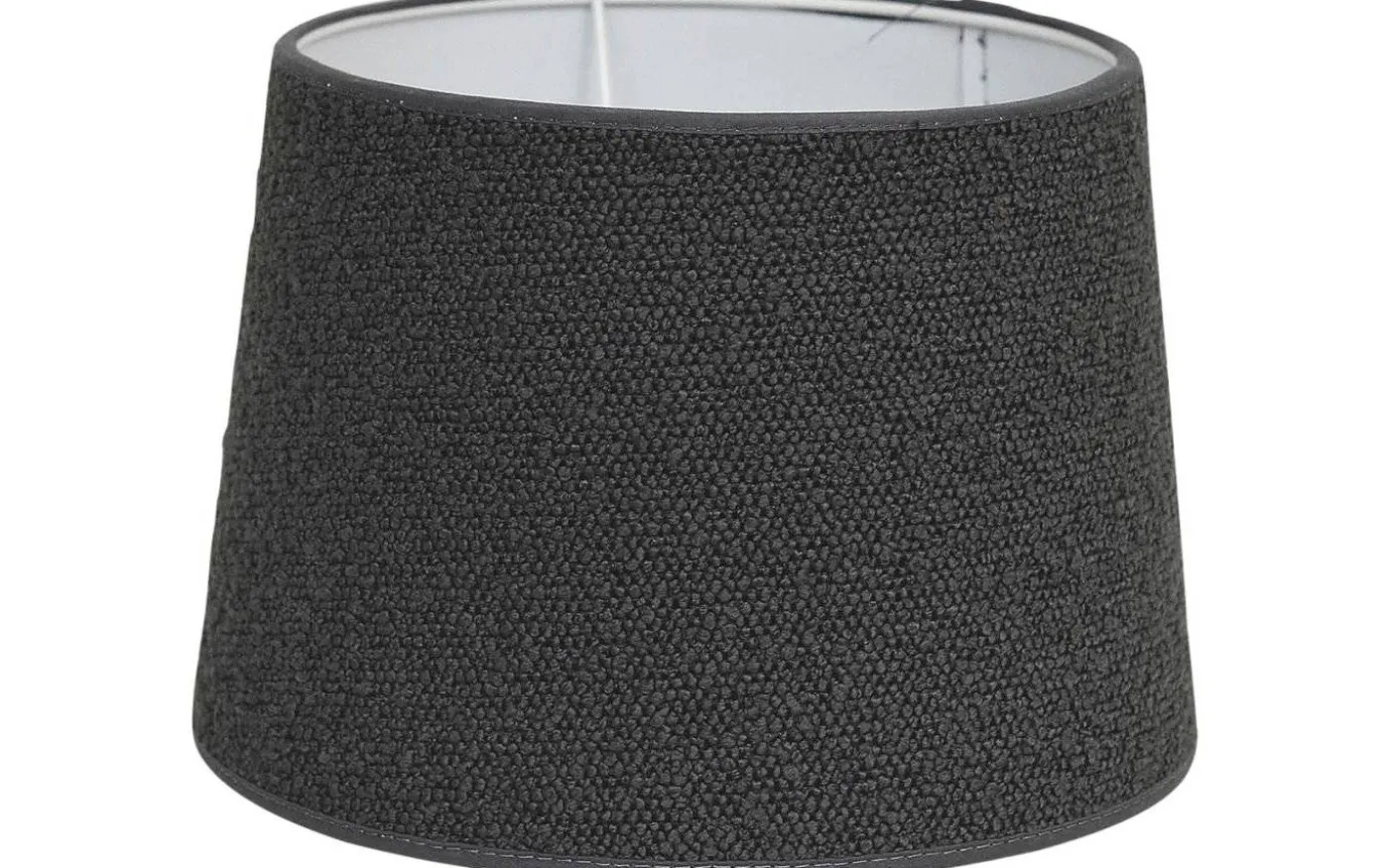 Boucle Lampskärm Ø30cm Antracitgrå