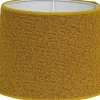 Boucle Lampskärm Ø20cm Guldgul