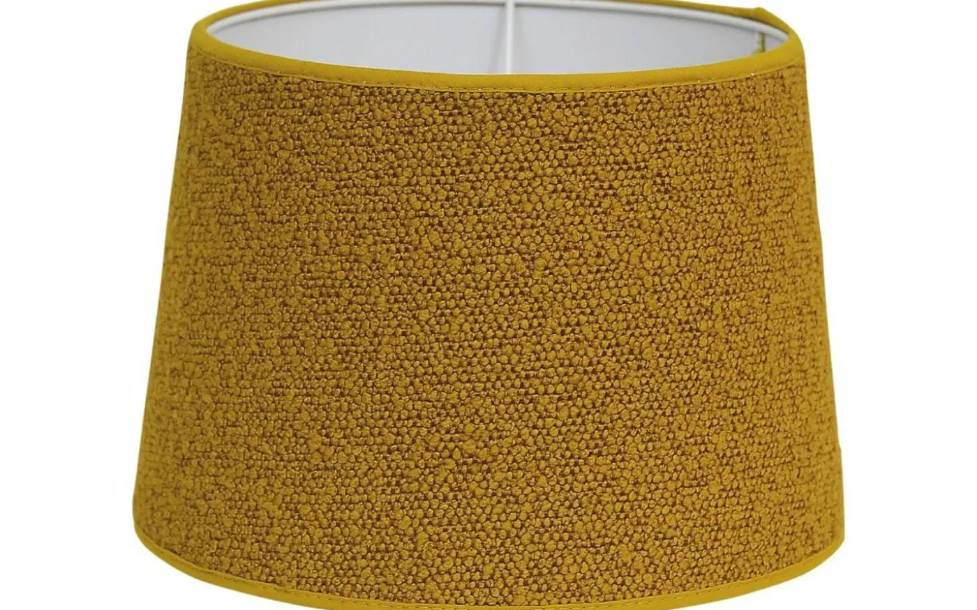 Boucle Lampskärm Ø20cm Guldgul