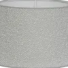 Boucle Lampskärm Oval 25cm Beige
