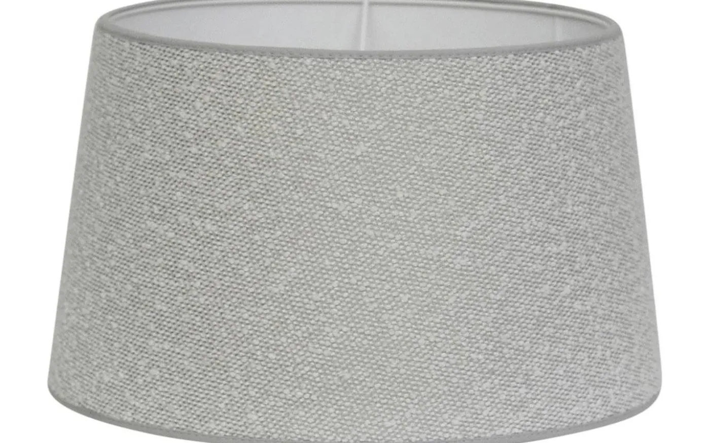Boucle Lampskärm Oval 25cm Beige